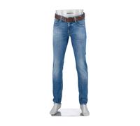Alberto Jeans Herren Tapered Fit Baumwoll-Stretch blau, 30/32