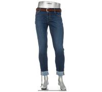 Alberto Herren Jeans Super Stretch, Bike Speed, Slim Fit, Coolmax®, mittelblau, 36/34