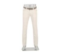 Alberto Herren Jeans Super Stretch, Pipe, Regular Fit, T400®, beige, 32/34