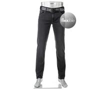 Alberto Herren Jeans TencelT, Pipe, Regular Fit, Baumwoll-Mix, anthrazit grau, 30/32