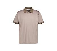 Alberto Herren Polo-Shirt Levi, Cooler 3xDRY, beige meliert, S