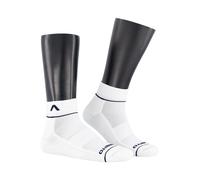 Alberto Herren Socken, Bio Baumwolle, weiß-schwarz, M