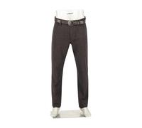 Alberto Hose Herren Baumwoll-Stretch grau, 35/32