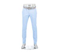 Alberto Hose Herren Baumwolle blau, 33/36