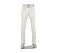 Alberto Hose Herren Slim Fit Baumwolle-Leinen beige, 35/34