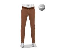 Alberto Hose Herren Flexibel,Slim Fits braun, 31/30