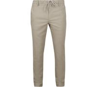 Alberto Hose Jump Flanell Herringbone Beige - Größe W 34 - L 34 Beige W 34 - L 34