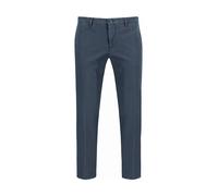 Alberto Herren Hose Chino Rob, Slim Fit, Baumwolle, dunkelblau, 34/34