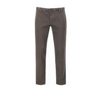 Alberto Herren Hose Rob, Slim Fit, Baumwolle T400®, braungrau, 33/32