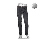 Alberto Herren Jeans Pipe, Regular Slim Fit, Baumwolle T400®, anthrazit grau, 38/36