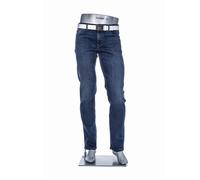 Alberto Pipe Regular Fit Jeans dunkelblau, Washed