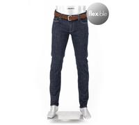 Alberto Slim DS Authentic Denim Navy - Größe W 38 - L 36 Blau W 38 - L 36