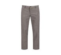 Alberto Slim Fit Stoffhose grau, Einfarbig