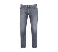 Alberto Herren Jeans, Slim Fit, Baumwolle T400®, grau, 38/34