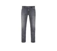 Alberto Herren Jeans Slim, Slim Fit, Baumwolle T400® 12oz, grau, 32/34