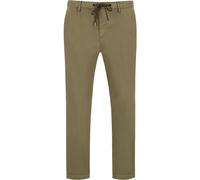 Alberto JUMP Slim Fit Stoffhose grün, Einfarbig