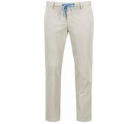 Alberto JUMP Slim Fit Stoffhose Light Grey, Einfarbig