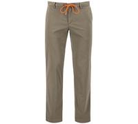 Alberto Light Cotton Slim Fit Stoffhose Military, Einfarbig