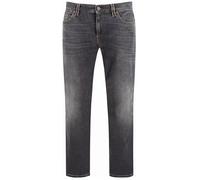 Alberto Jeans Herren Regular Fits Baumwolle grau, 36/30
