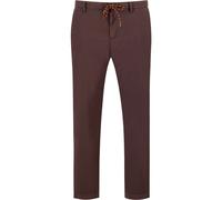 Alberto Light Cotton Slim Fit Stoffhose violett, Einfarbig