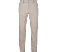 Alberto Lou Chinohose Glencheck Beige - Größe W 34 - L 32 Beige W 34 - L 32