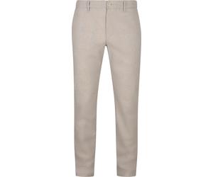 Alberto Lou Chinohose Glencheck Beige - Größe W 34 - L 34 Beige W 34 - L 34