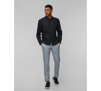 Alberto Lou-j - Luxury Linen Herren-leinenhose In Blau 59871330-820 Blau L