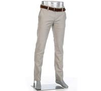 Alberto Herren Chinohose "Lou-J" Regular Slim Fit, sand, Gr. 32/32