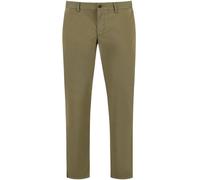 Alberto LOU-JGU Regular Fit Hose dunkelgrün, Einfarbig