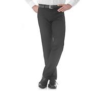 ALBERTO Modern Fit Hose Stone Ceramica schwarz Größe W42 L32