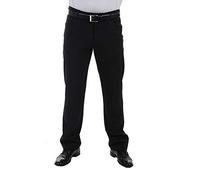 Alberto Herren Hose Stone, Modern Fit, Ceramica®, schwarz, 42/34