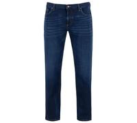 Alberto Herren Jeans Cosy Pipe, Regular Fit, Baumwoll-Stretch 9oz, dunkelblau, 33/36