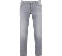 Alberto Herren Jeans Pipe, Regular Fit, Baumwolle-TencelT, grau, 34/34