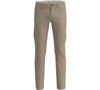 Alberto Herren Hose Pipe, Regular Fit, Ceramica®, beige, 36/32