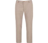 Alberto Regular Fit Hose Nature, Einfarbig