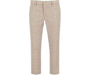 Alberto Regular Fit Wollhose beige, Kariert