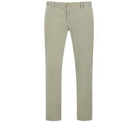 Alberto Rob Slim Fit Chino grün, Einfarbig