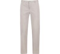 Alberto Rob Slim Fit Chino hellgrau, Einfarbig