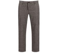 Alberto Herren Hose Ceramica®, Rob, Slim Fit, Woll-Mix, braungrau meliert, 40/32
