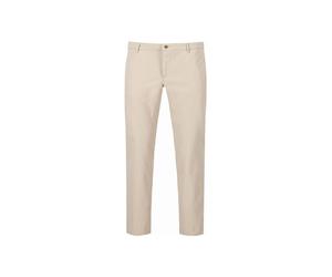 Alberto Rob Slim Fit Hose Light Beige, Einfarbig