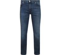 Alberto Jeans Herren Slim Fits Baumwolle blau, 33/34