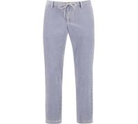 Alberto Slim Fit Cordhose blau, Einfarbig