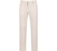 Alberto Hose Jump Stripe Ecru - Größe W 33 - L 32 Beige W 33 - L 32