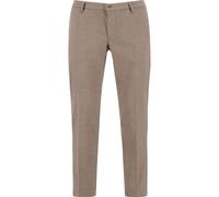 Alberto Herren Hose Rob, Slim Fit, Baumwolle, braun meliert, 36/34