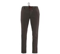 ALBERTO Slim Fit Hose Jump Stretch Dunkelbraun Größe W33 L32