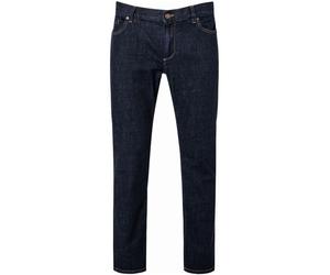 Alberto Super Stretch Authentic Denim Slim Fit Jeans dunkelblau, Einfarbig