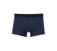 Alberto Tapered Fit Boxershorts dunkelblau, Einfarbig