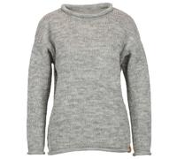 Albmerino - Women's Oversize Pulli Mouline - Wolljacke, Gr. XL 44/46, grau (UndyedMouline)