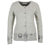 Albmerino - Women's Strickjacke Schäfle - Wolljacke, Gr. S, grau (Undyed/GreyMottled)