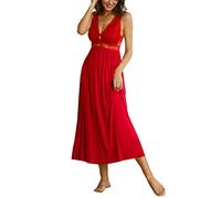 Alcea Rosea Satin Nachthemd Damen Lang Schwarz Spitze Sexy Nachthemden Damen ärmelloses Negligee Elegantes S-XXXL